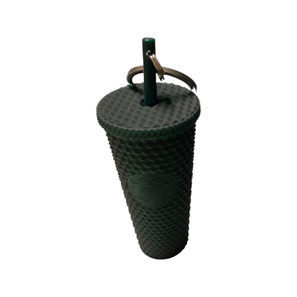 Starbucks Limited Edition Studded Grommet Cold Cup Key Chain Ornament
